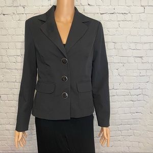 George Black Suit Jacket w/ Buttons and Pockets size 4